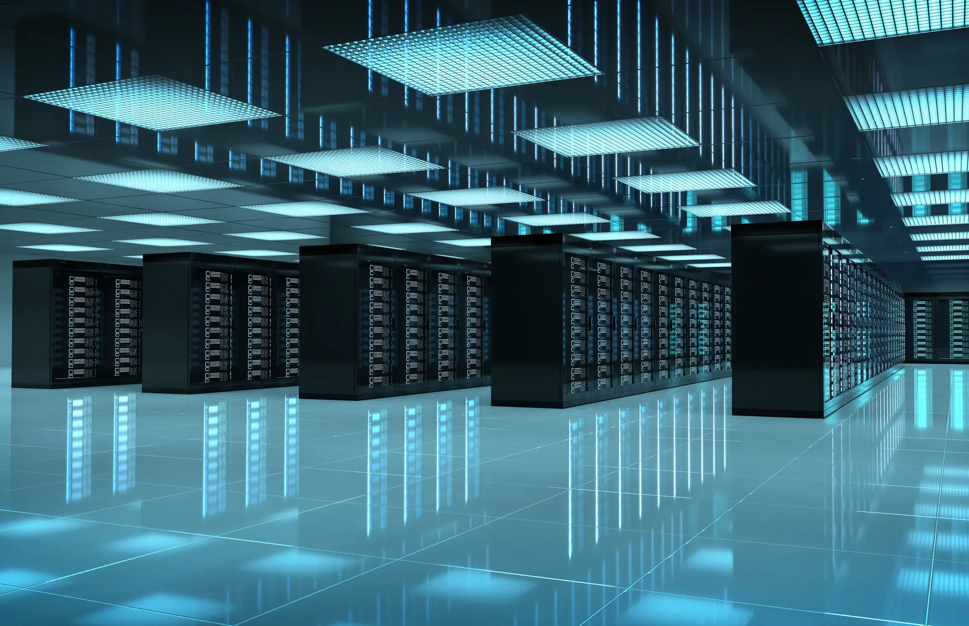 Data center server racks